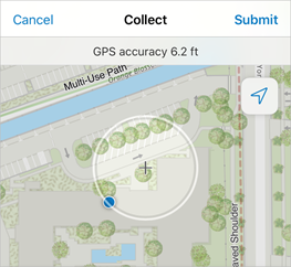 Place a point without GPS Place a point without GPS